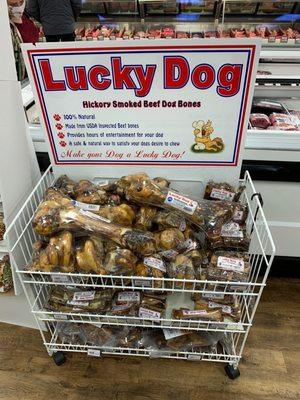 Lucky dog bones