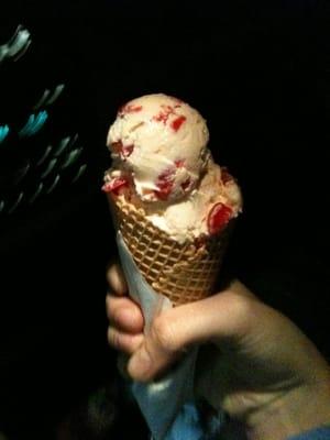 Cherry pecan cone!! $1.42