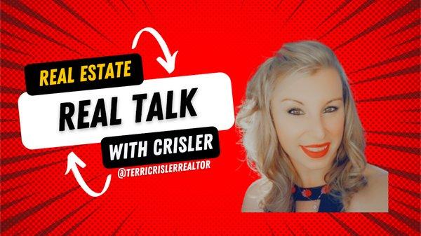 FInd Me on YouTube for Real Estate Real Talk with Crisler!  Follow me on Social Media Too!