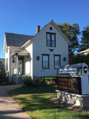 The 1892 Balzer House contains displays on Addison local history.