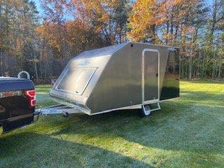 New snowmobile trailer