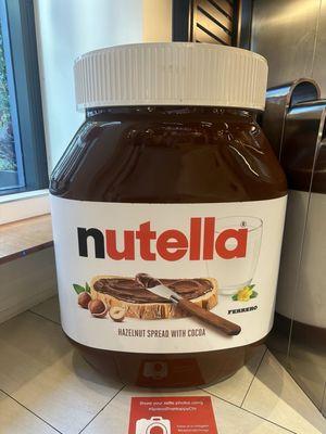 Santa Monica's Home of yummy Nutella delights, including the yummy spread and Nutella filled biscuits!