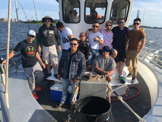 Employee fishing trip