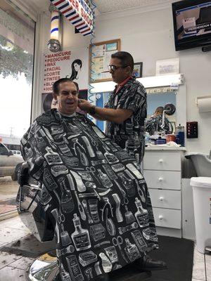 Ask for Rey the main master barber and proud owner.