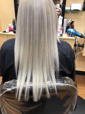 Platinum blonde