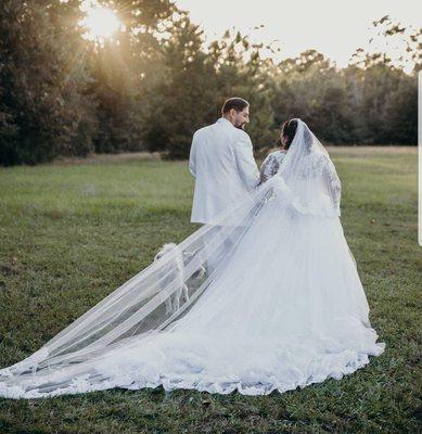 ballgown wedding dress