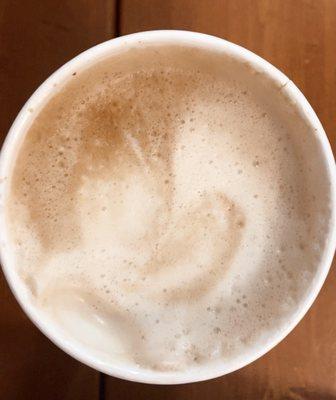 hazelnut latte