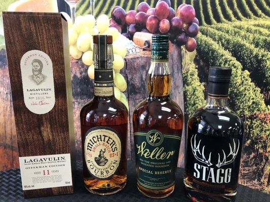 Special Single Malts & Bourbons