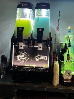 Moon shine slushies