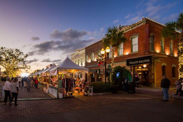 Thriving Downtown Fernandina Beach