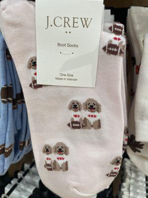 Cute socks. Regular $14.50 on sale for $8