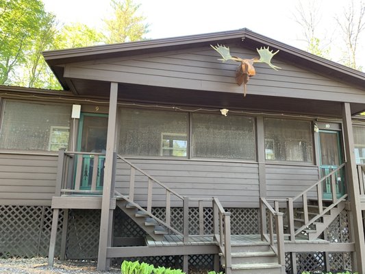 We spent the weekend in this two bedroom cottage