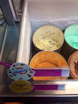 Fall 2014 flavors..Trick Oreo Treat and Pumpkin Pie