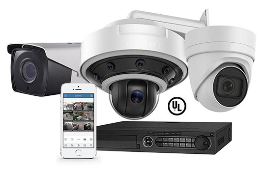 CCTV surveillance cameras supplied and installed