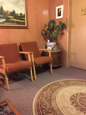 Seating Area in Day & Day Acupuncture Clinic