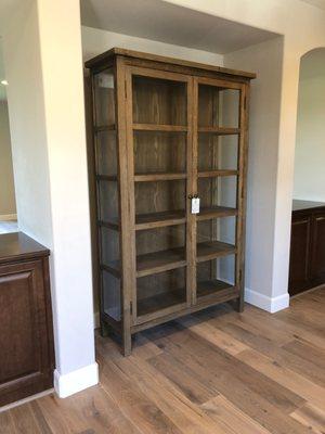 Dining Room Hutch - can't wait to put in my pottery and dishes!