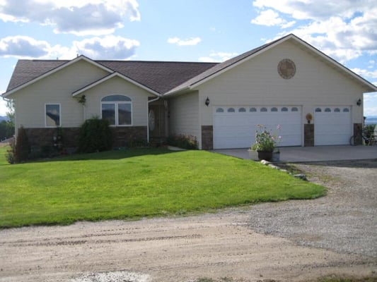 $369,900.  4 bedroom, 3 baths on 5 acres.