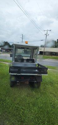 Old club house special cart.