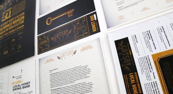 Gatsby Gala | Brand & Collateral Design