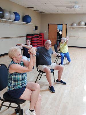 Chair yoga