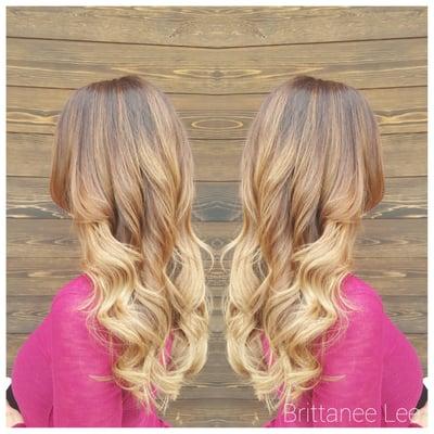 Balayage ombre by Brittanee lee 619.884.4586