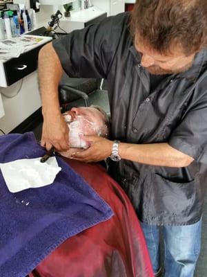 40 years experience right here!  Javier is the only Master Barber in town.