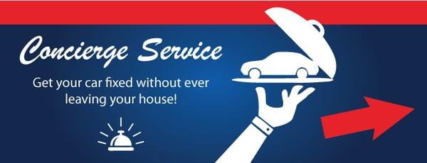 USA Collision Centers - FREE "Concierge Service"