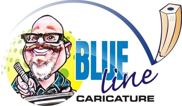 Blue Line Caricature