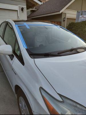 2010 Toyota Prius Windshield Installation