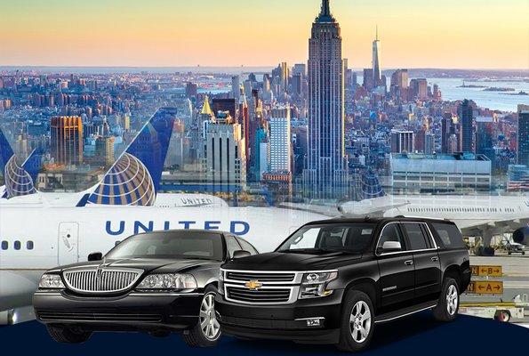 24 Hour Taxi and Limo Car Service to All Major Airports and NYC