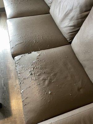 Couch in terrible condition