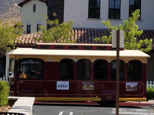 Trolley takes you all around The Shoppes.