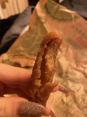 Disgustingly old mozzarella stick