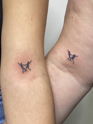 Small Matching tattoos