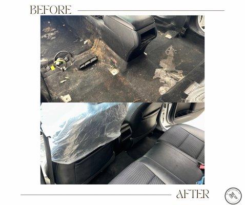 We hit this car's interior reset button with a full detailing. EVDCO goes the extra mile, leaving you with meaningful results.