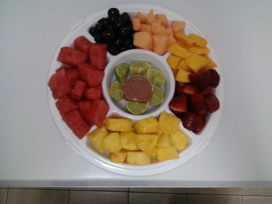 fruit plate $25.00