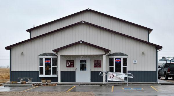 View of our  Store Front. at 602 Saturn in Alda Nebraska.