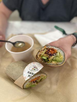 Sushi burrito