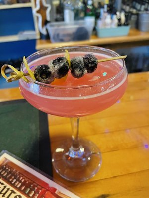 Blueberry lemon drop