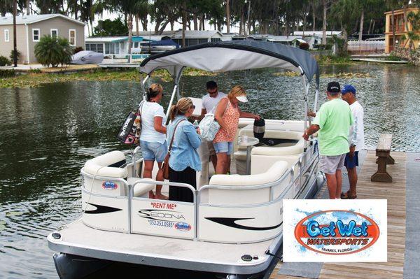 Family fishing on Lake harris.