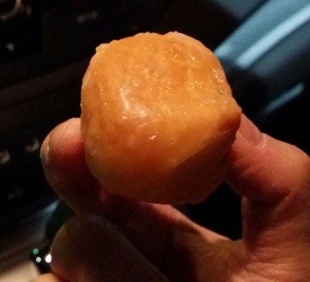 8 for $1 - donut holes. Pricier, but still pretty decent at 6pm - light and fluffy - golf ball size with a good amount of glaze coating.