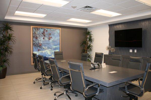 One of our conference rooms where you will meet with one of our attorneys