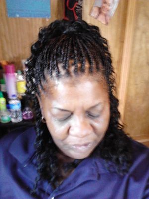 Small box braids