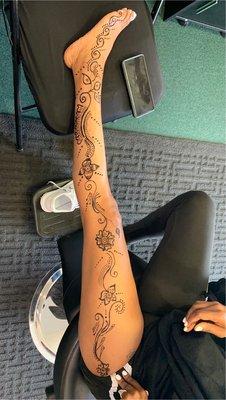 Henna tattoo