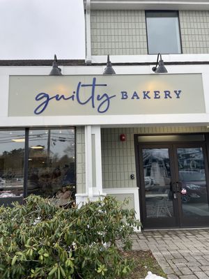 Guilty Bakery entrance