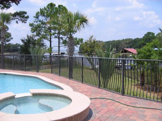 Pool, hot tub and sauna add to the healing process.