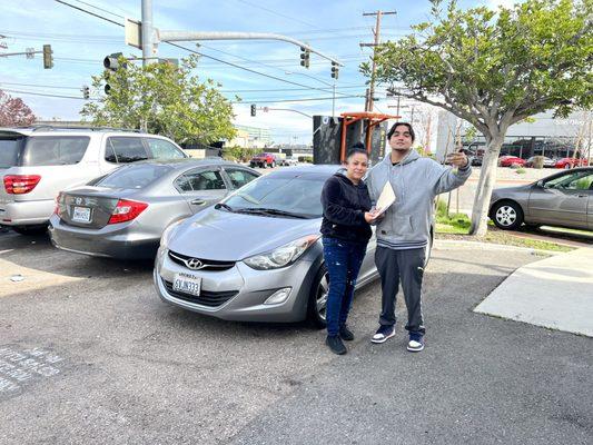 Thank you Very much for your business. It was a pleasure working with you guys. Enjoy your First Car!