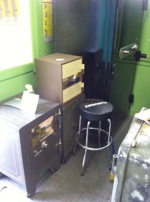 Dozens of new and used safes in stock!