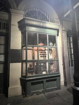 The Pharmacy Museum - the tour's start point at 514 Chartres St.