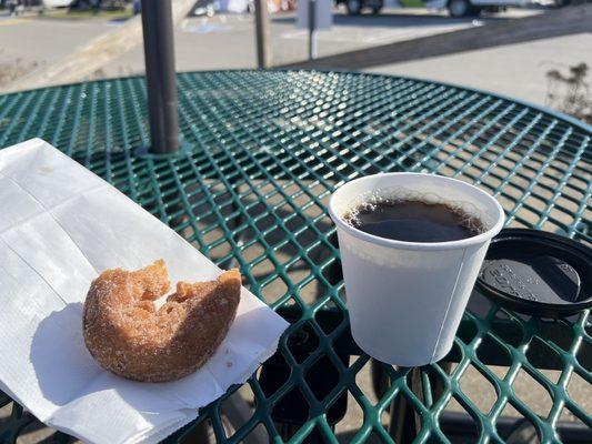 Jan 28 - just did the birthday day free donut visits to 3 other places.- Ellie's is the best.  And that is why it's a Saturday ritual